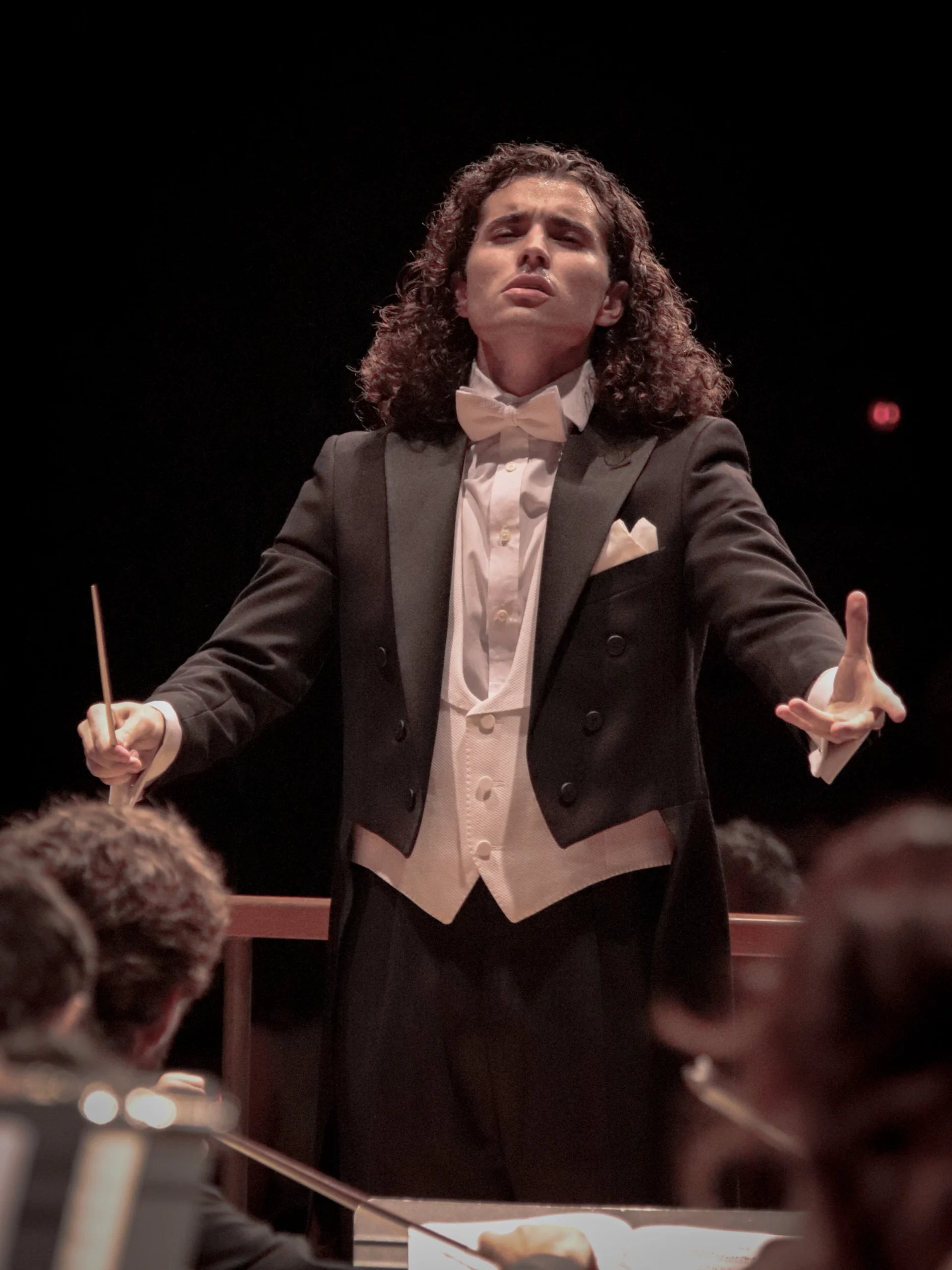 Ánxelo Maia en el escenario
